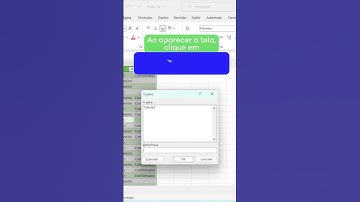 Tutorial rápido para completar células em branco no Excel