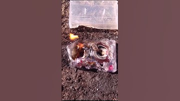 EXPERIMENT: Gas Torch VS Cassette  #shorts