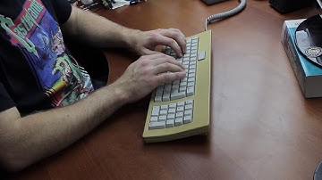 Typing Demo XL - Alps SKCM Orange (Apple M0116) (ASMR)