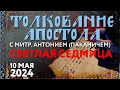 Светлая седмица. Пятница. 10 мая 2024 года. Толкование Апостола с митр. Антонием (Паканичем).