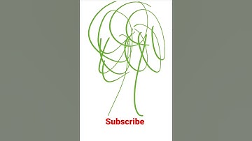 how to draw a tree in 5 seconds #tree #subscribe Original video 👉🏼 subscribe 🙏🏻