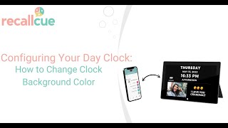 How to Change Clock Background Color of RecallCue Day Clock screenshot 3