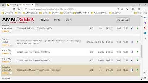 How to search on Ammoseek.com
