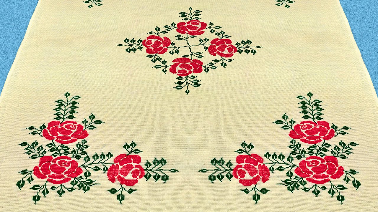 Dusuti Cross Stitch Parda Design | दोसूती पर्दा बनाने का आसान तरीका ग्राफ की मदद से | By Desi Design