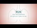Myth #9: Lung Transplantation Will Give Me 5 Years To Live