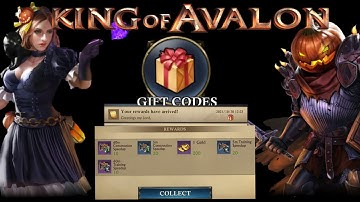 King of Avalon - Gift Code 🎁 ✨ 🙌 ❤ ♥
