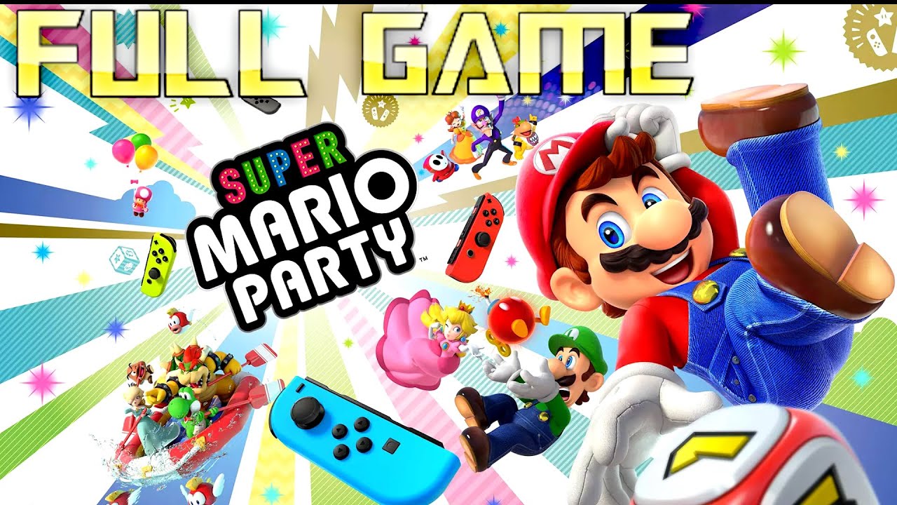 Super Mario Party | Full Game Walkthrough | No Commentary - YouTube