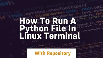 how to run a python file in linux terminal