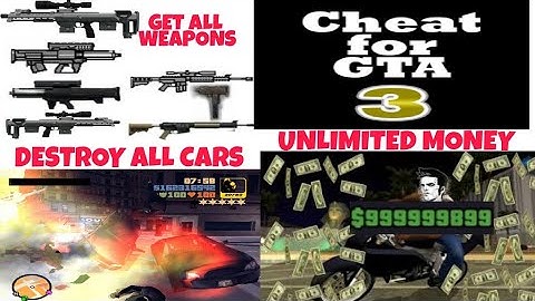 How To Use Cheats In GTA 3 On Android | 100 % Working ✔