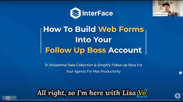 Interface 2.0: FUB Web Form Builder Launch | Intro Video