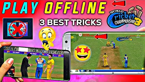 Wcc3 How To Play Offline | Wcc3 Play Offline in Free | Wcc2 Play Offline Tricks 🤩 | Full Details 😱