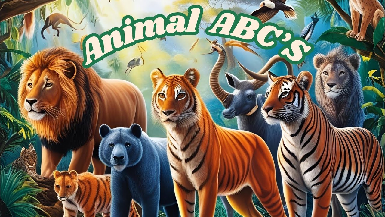 "Animal ABCs Song | Learn the Alphabet with Fun Animals | Kids ABC Song ...