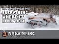 Scale rc comanche has perfect setup to blast through deep snow