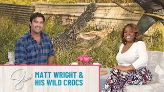 Crocodile Catcher Matt Wright Starts ‘Em Young