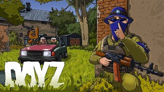 ЗАСАДА у клановой базы в Dayz ! Выживание на Livonia Dayz