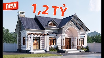 1,2 tỷ TRỌN GÓI biệt thự NHÀ VƯỜN tân cổ ĐẸP nhất nhì HƯNG YÊN do MAXHOME thi công