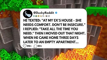 HE TEXTED: "AT MY EX