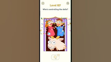 DOP 2: Delete One Part | Level 127 Whos controlling the dolls  #dop2 #gameplay #androidgames #shorts
