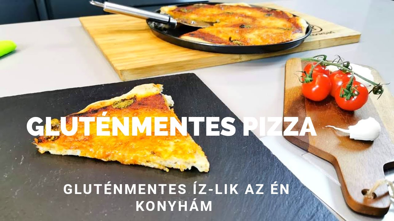 Gluténmentes margherita pizza