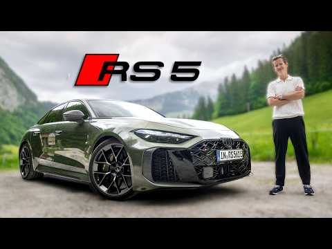 Essai Audi RS5 2026 639ch : le nouveau missile Hybride d’Audi Sport !