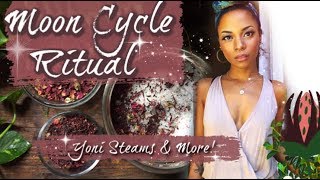 How to Honor Your Moon Cycle🌙✨- My Ritual & Yoni Steams🍑🌹💦 || BehatiLife