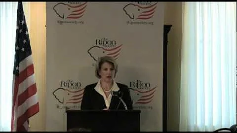 Maria Cino and Rep. Shelley Moore Capito speak to ...