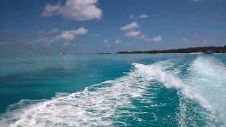 #SpeedBoat Speed Boat Ride from Kandima to Kudahuvadhoo Island in Maldives by RK Production Team
