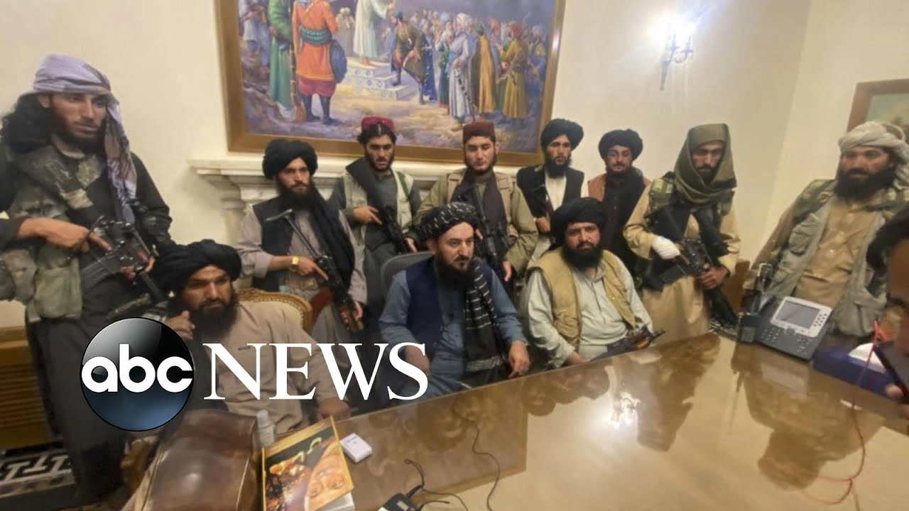 Taliban says everything is ‘peaceful’ as civilians race to flee Afghanistan