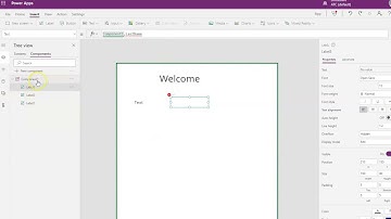 Lesson44 - Custom Component Input Parameter - Power Apps 1000 Videos