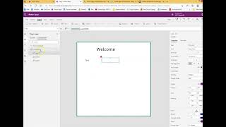 Lesson44 - Custom Component Input Parameter - Power Apps 1000 Videos