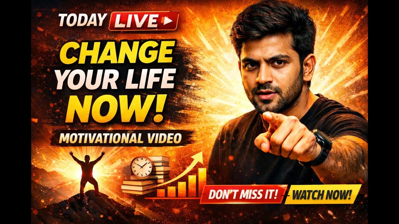 👉 Change Your Life Starting Today | Powerful Motivation