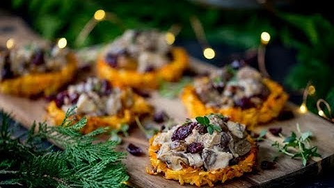 Carrot and Parsnip Rostis With Mushrooms