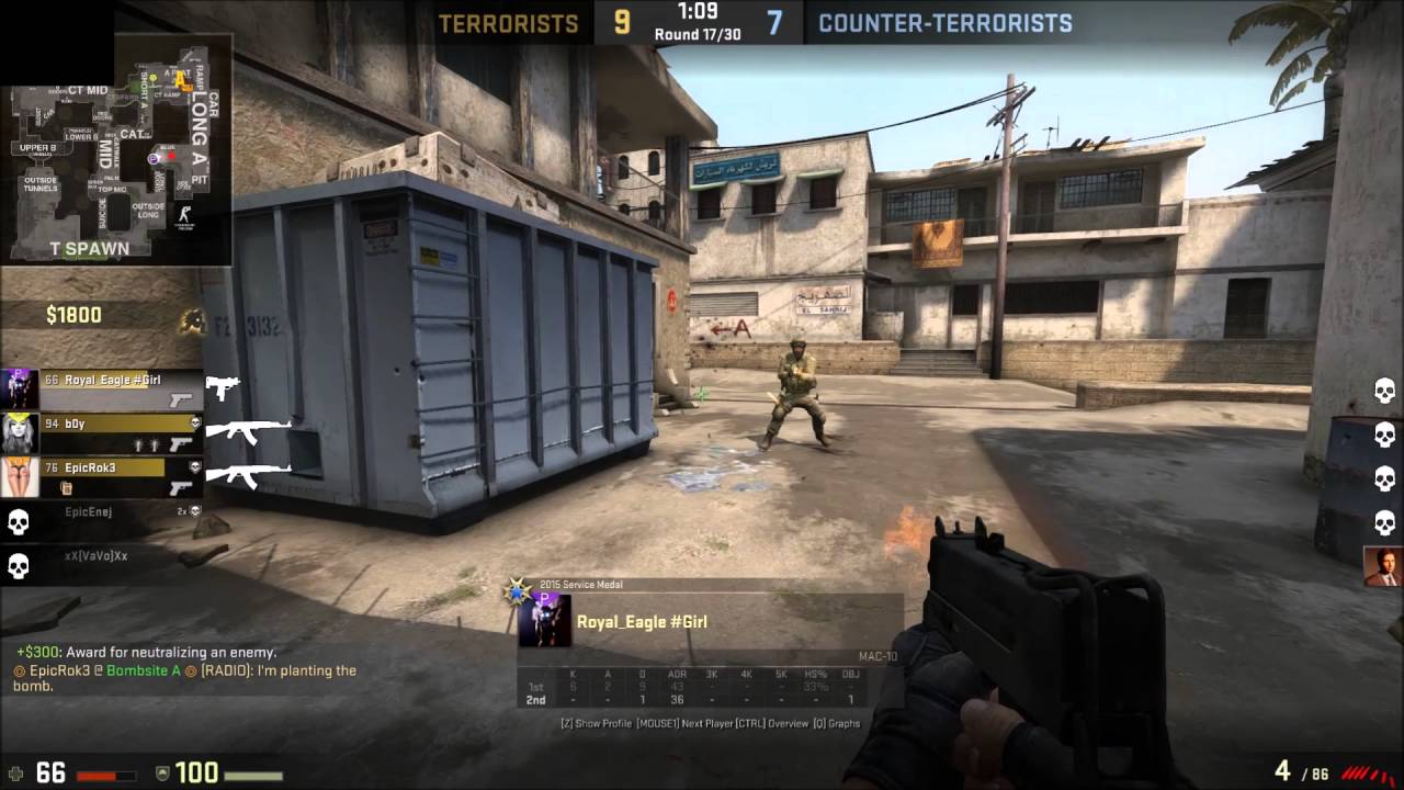 CSGO Potato aim 2 - Noob camp