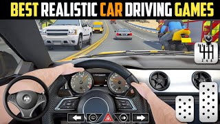 Top 5 *REALISTIC* Car Driving Games for Android l Best Car simulator games for android 2022 screenshot 2