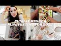 SUNDAY RESET mom | Goal setting vlog: 5AM wake up schedule | MANIFESTING for 2022