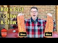 Baby Back Ribs HOT and FAST vs LOW and SLOW 3-2-1 battle on the Kamado Joe…. which method is best?