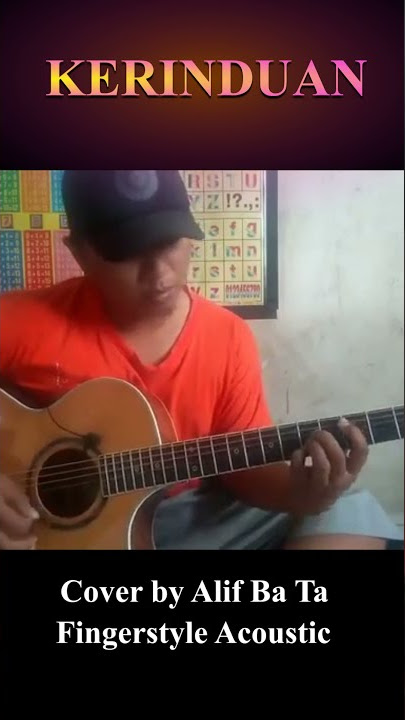 KERINDUAN - RHOMA IRAMA | ALIF BA TA FINGERSTYLE | #shorts
