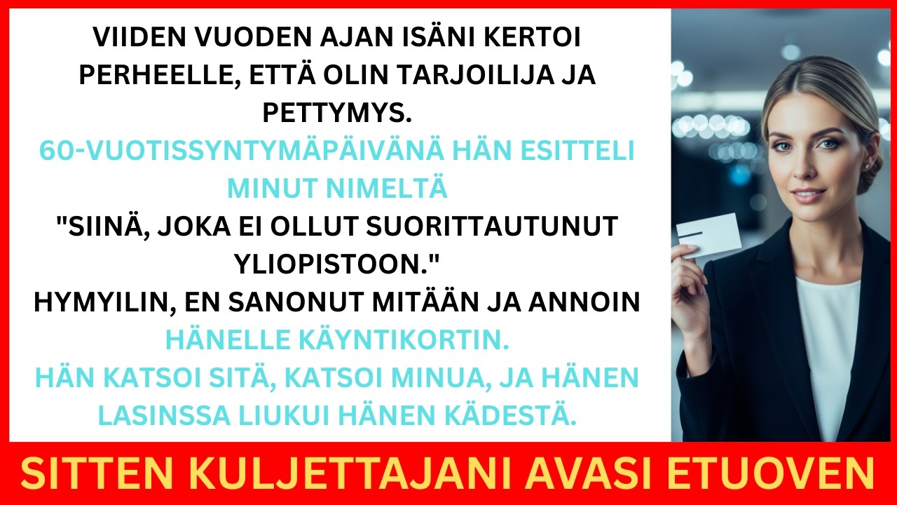 Isäni kutsui minua 