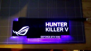 Custom RGB Backplate