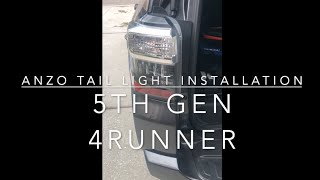 4Runner 5th Gen Smoke Tail Light Anzo install by Milton JR 796 views 2 years ago 11 minutes, 12 seconds