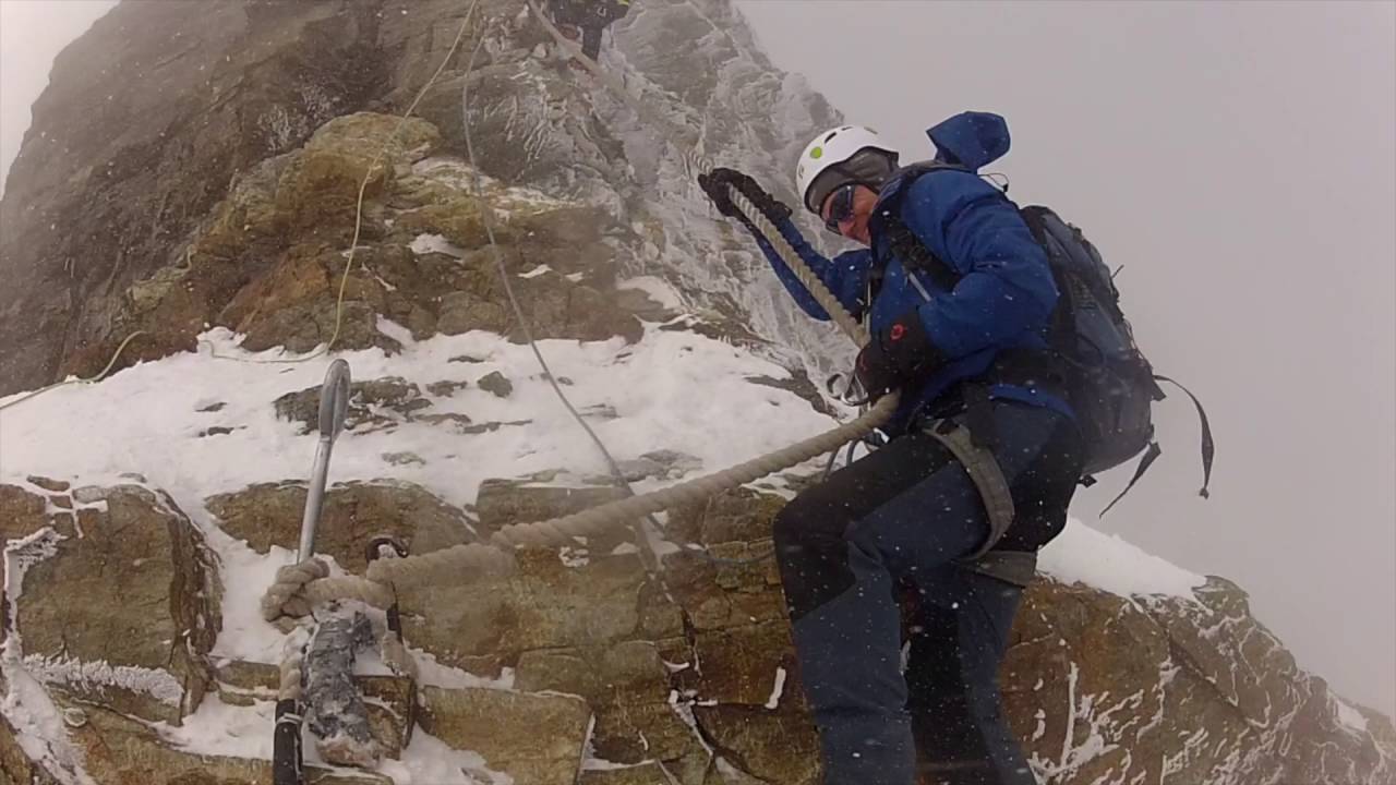 GoPro Matterhorn climb, Hörnligrat route YouTube
