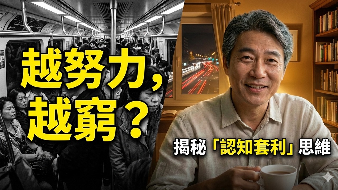 為什麼你越努力越窮？普通人翻身的唯一機會：揭秘富人不說的「認知套利」#認知套利 #財富自由 #被動收入 #階級固化 #AI焦慮 #地理套利 #長期主義 #投資心態 #底層邏輯 #台北晚安 #上班族
