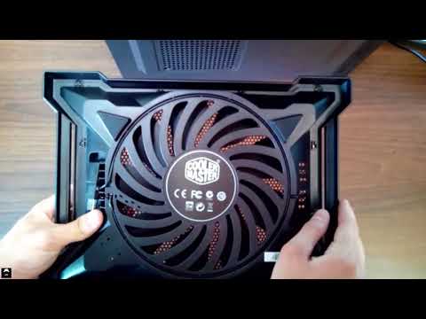 Распаковка Подставка для ноутбука Cooler Master NotePal X-Slim II Black из Rozetka.com.ua