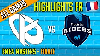 KC vs MRS Highlights FR ALL GAMES | FINALE EMEA Masters summer 2023| Karmine Corp vs Movistar Riders