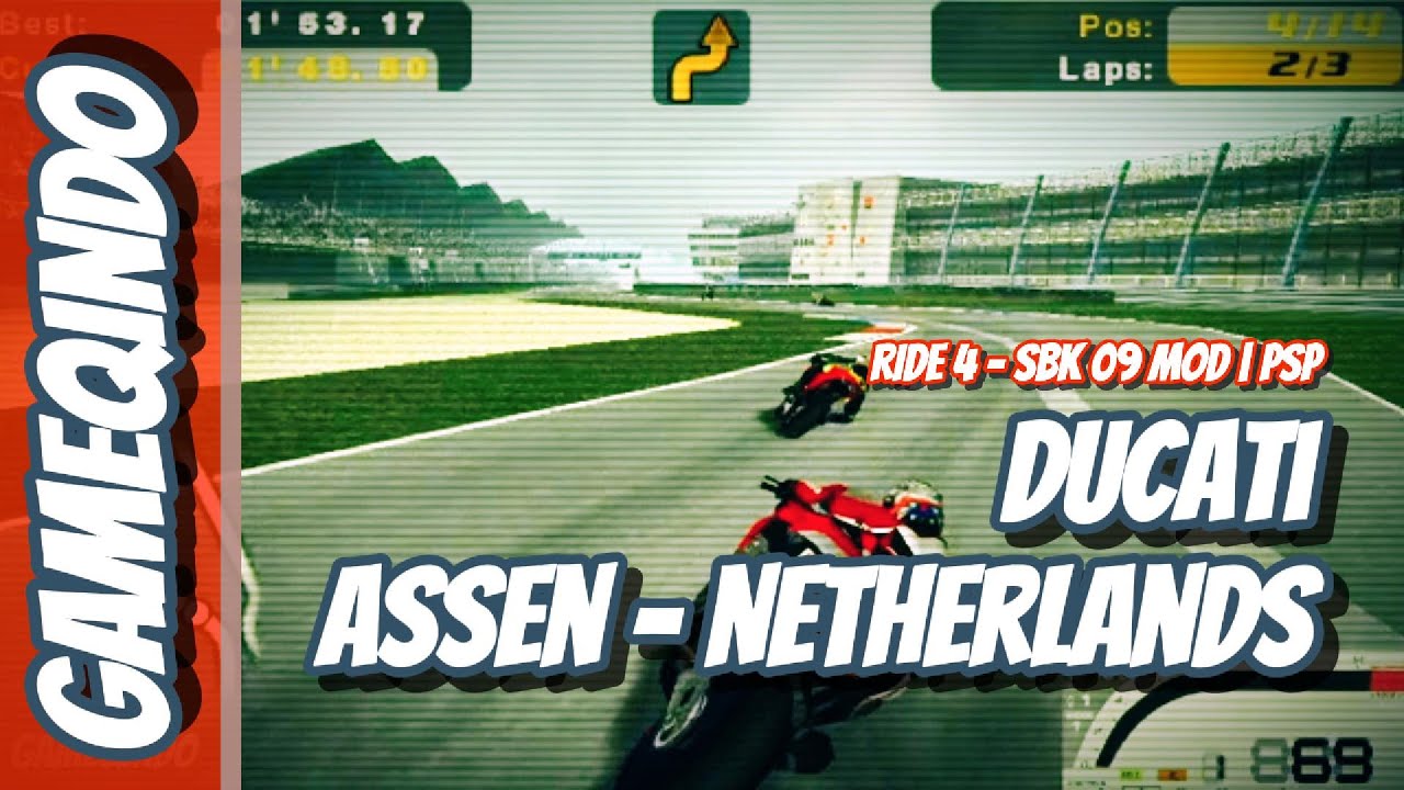 RIDE 4 - SBK 09 MOD | Ducati | Assen - Netherlands | PSP
