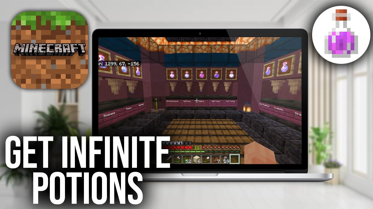 how to get infinite potion effects in minecraft... How To Get Infinite Potion Effects In Minecraft Bedrock & Java - YouTube