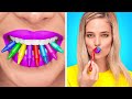 How to Sneak MAKEUP in a school - Best Beauty Hacks by Challenge accepted