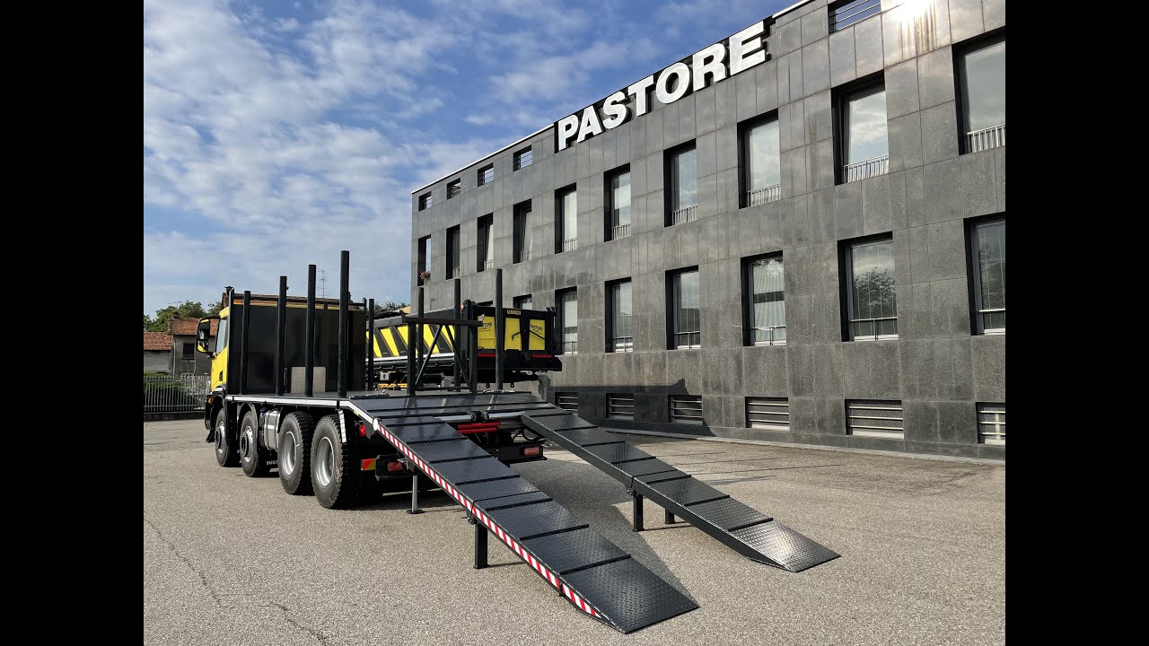 SISTEMA DEMONTABILE / INTERCAMBIABILE PASTORE: CASSONE TRILATERALE & PIANALE CON LE RAMPE