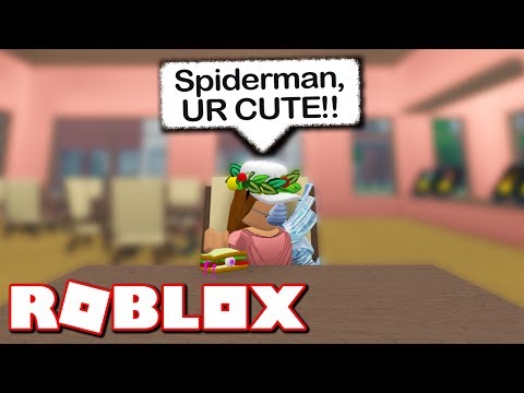 Spiderman Gets A Girlfriend Roblox Spiderman Homecoming Youtube - roblox decals spider man