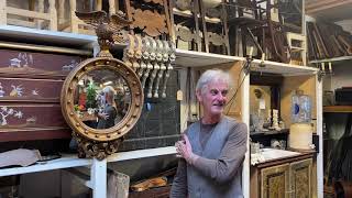 Kipper Counts the States on a Federalist Mirror